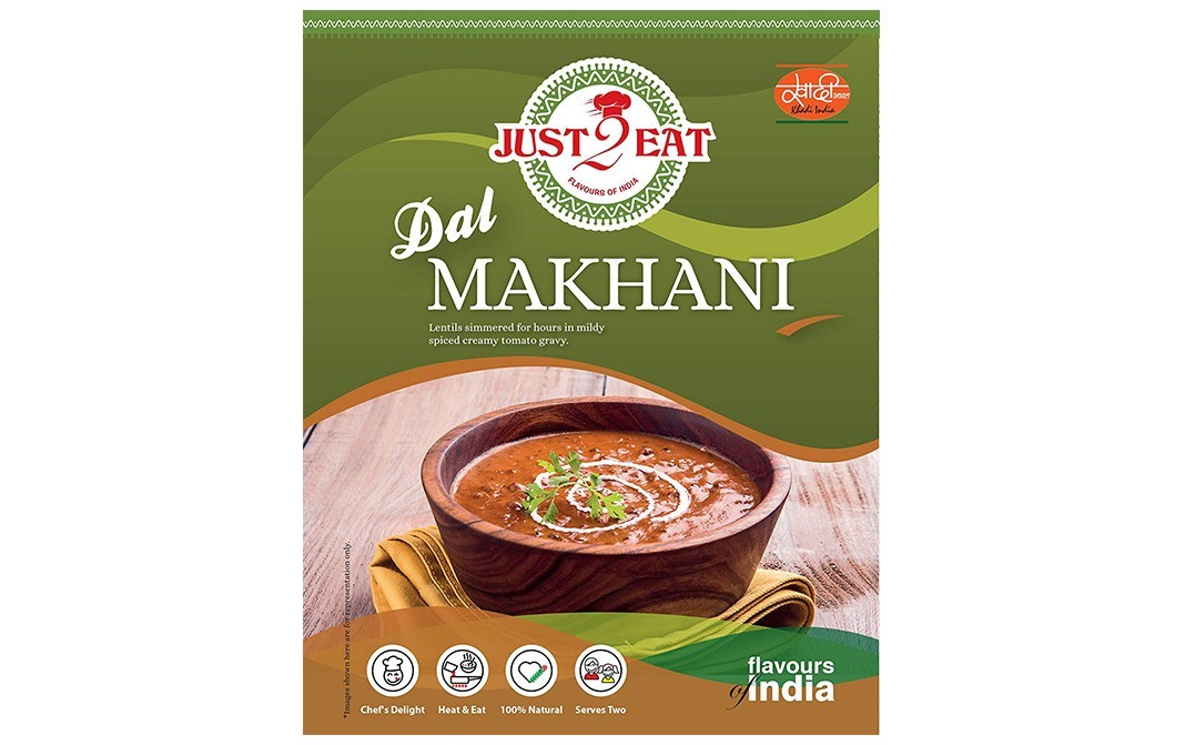Just2Eat Dal Makhani    Box  300 grams